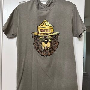 Men's Graphic T-Shirt - Smokey Bear Design